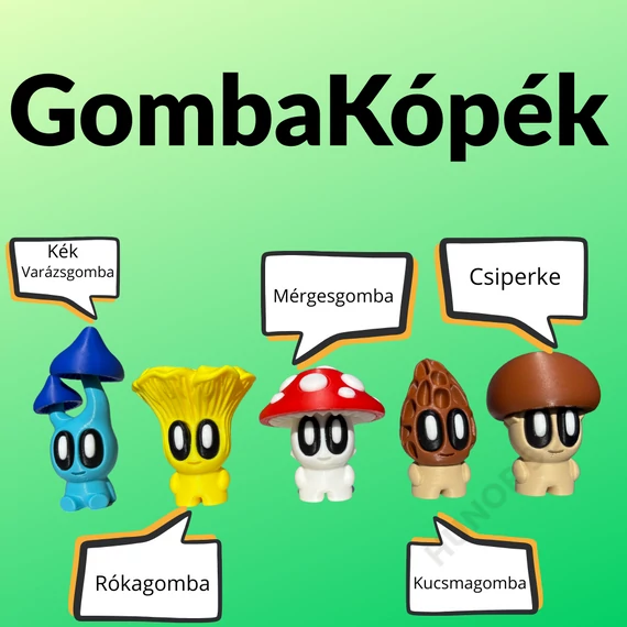 GombaKópék – A gombavilág legmókásabb lakói
