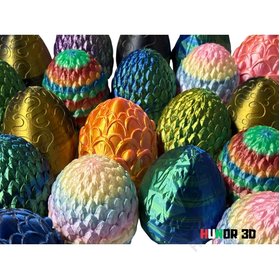 Misztikus állatfigurák – Mini, mozgatható 3D nyomtatott figurák, több mint 30 féle egyedi és különleges dizájnnal, meglepetés tojásban, 5 vagy 10 darabos kiszerelés