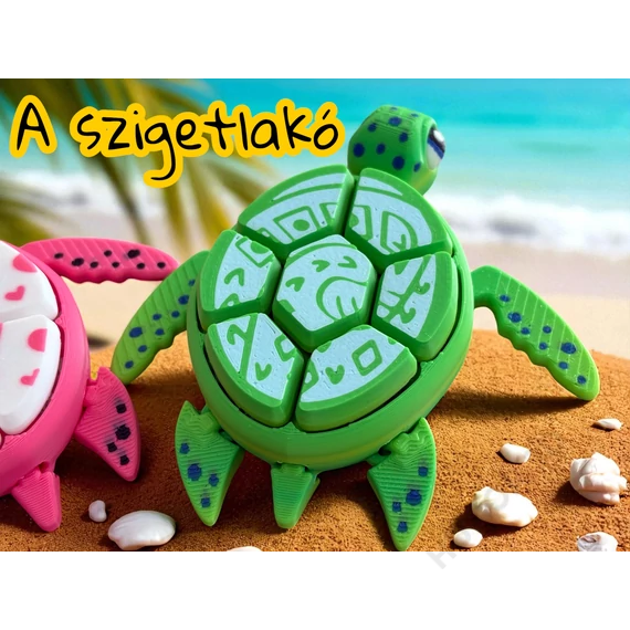 TeknőcKlikker - A szerelmes, A szigetlakó és a Csíkos